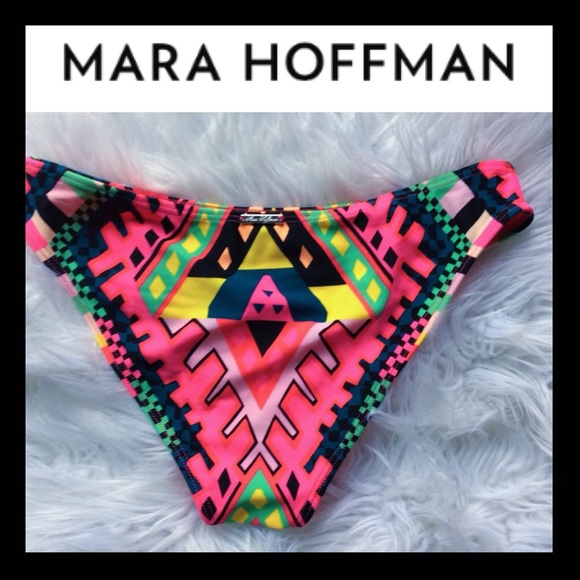 ⭐️HP⭐️Mara Hoffman Tribal Print Bikini Bottoms - Picture 2 of 7